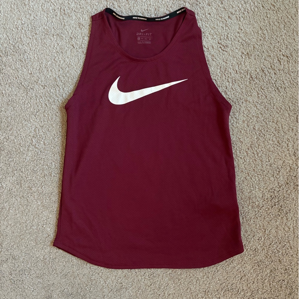 Nike DRI-FIT Women’s Burgundy Tank Top